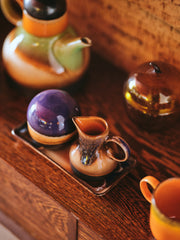 70s ceramics: milk jug 4 PM