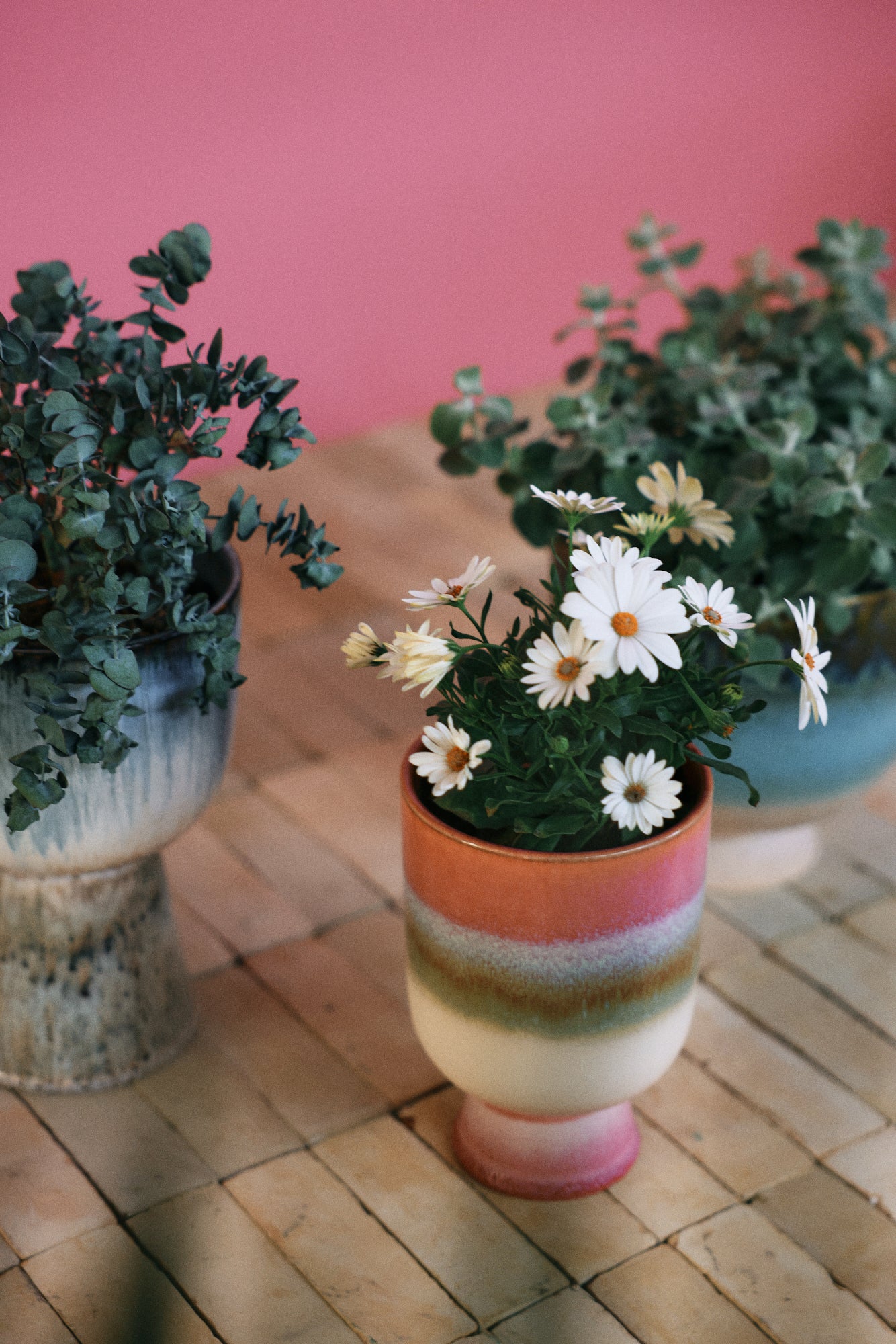 HKliving retro flower pot - rosefield