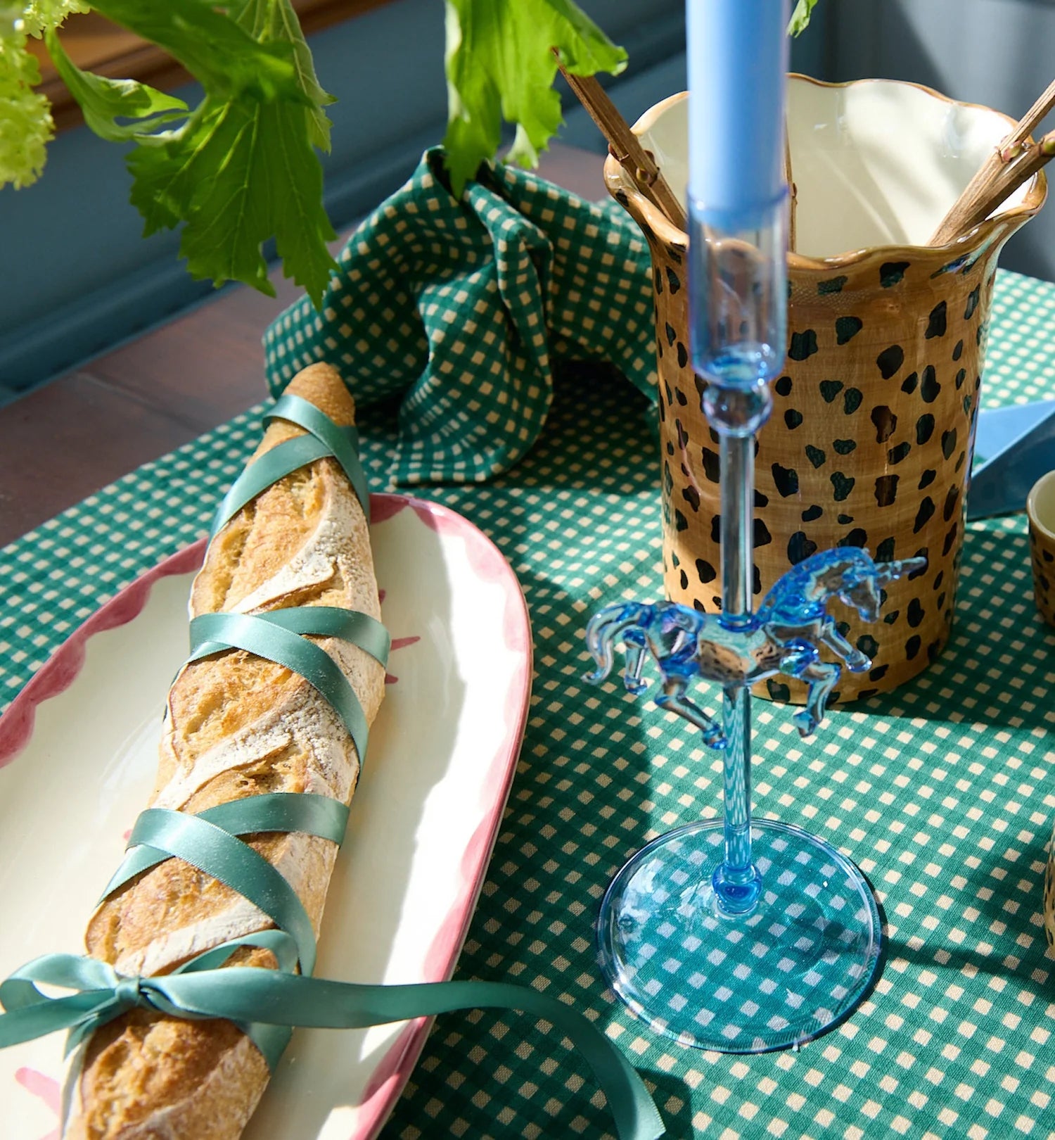 Leopard Vase