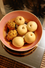 70s ceramics: salad bowl, serene