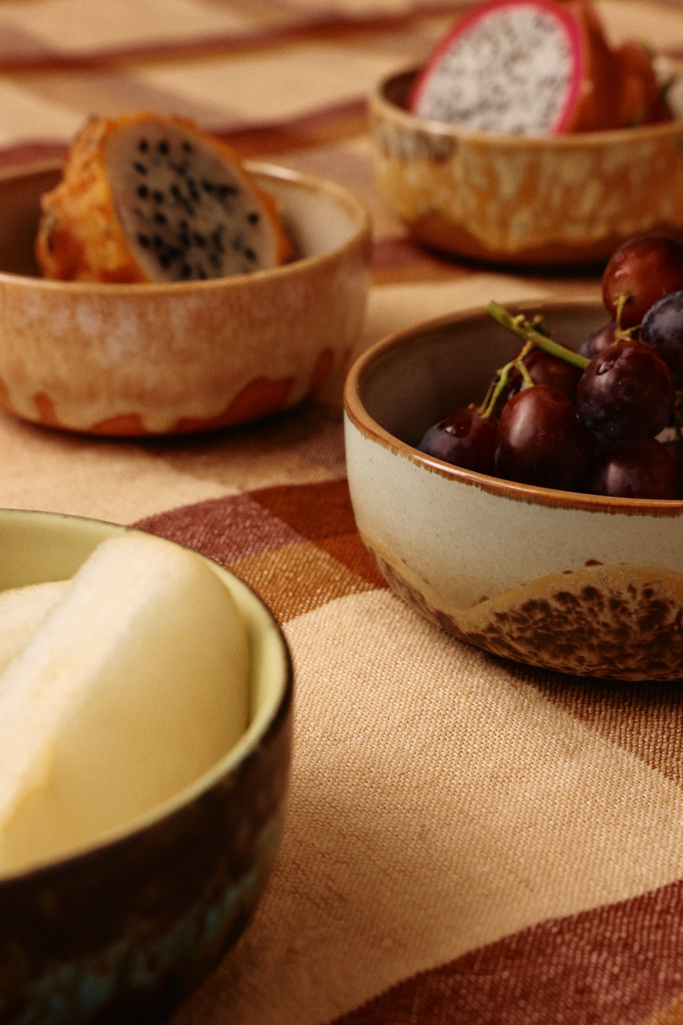 70s ceramics: tapas bowls drift, set of 4