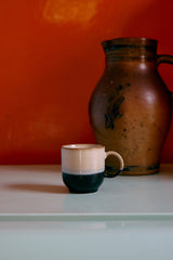 70s ceramics: café mug rock