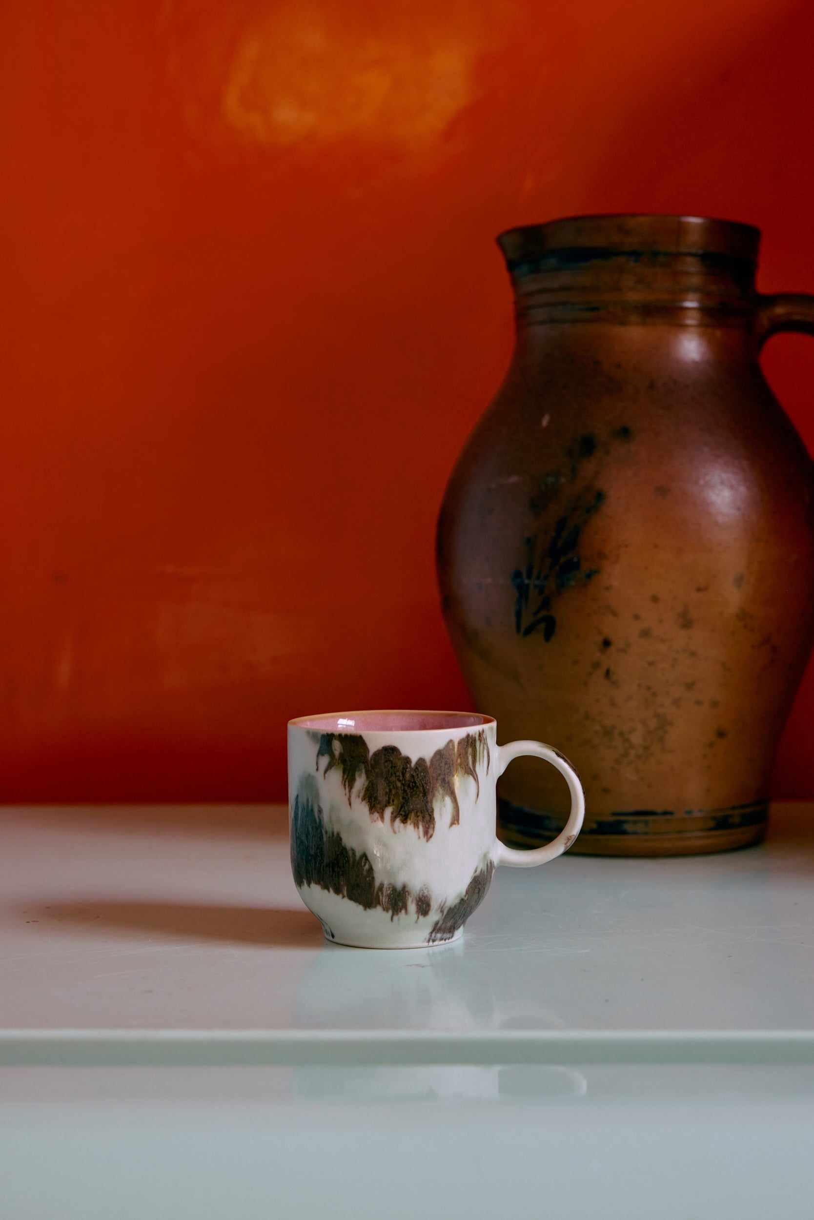 70s ceramics: café mug tide