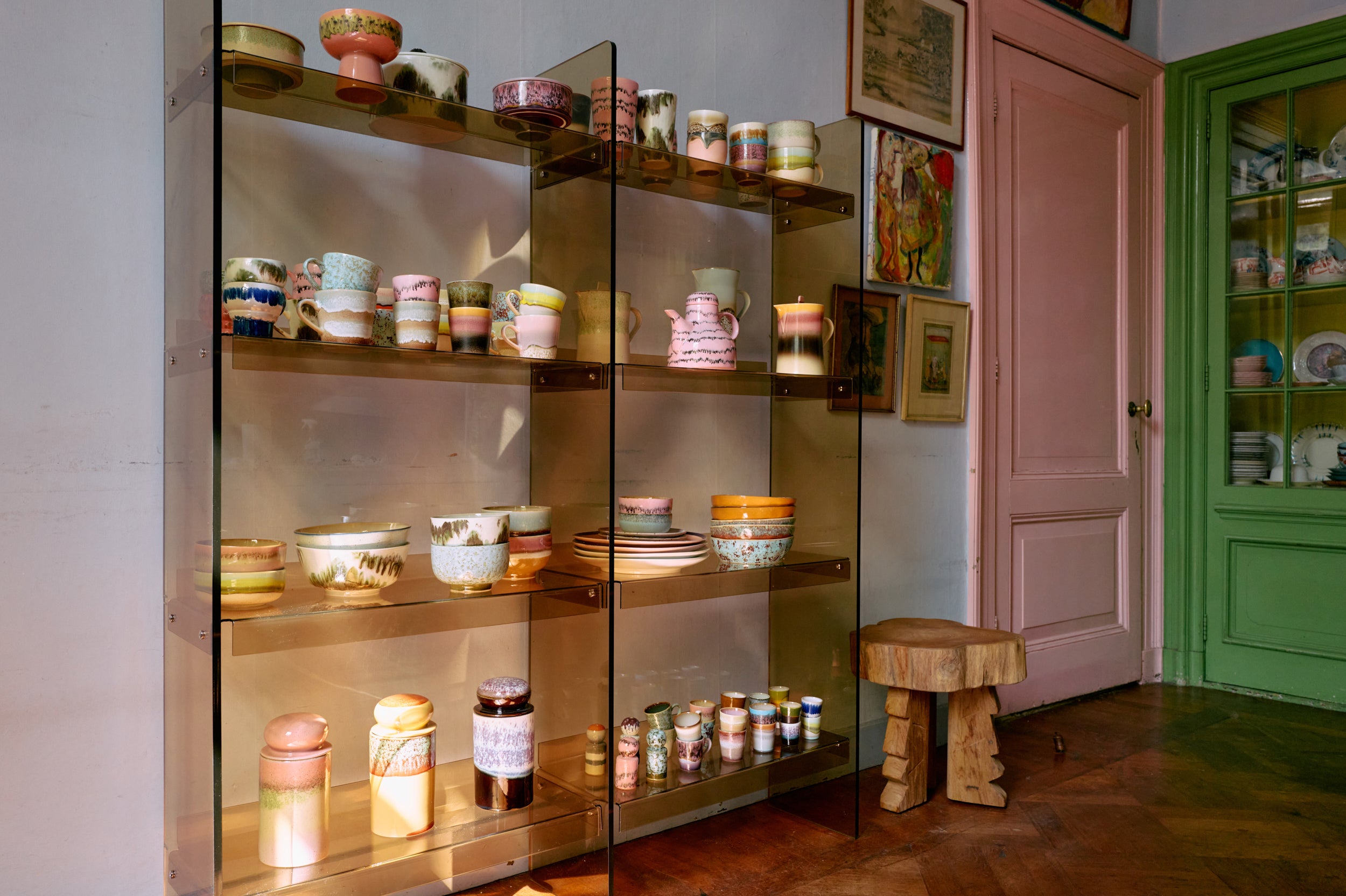 PRE-ORDER 70s ceramics: coffee mug bubble