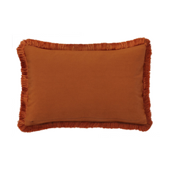 Kussen Jackie - Roest & Fuchsia (60x40cm)