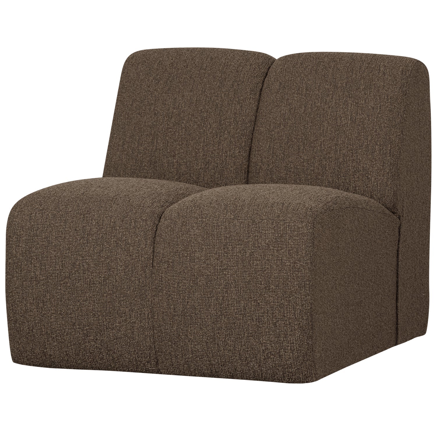 MOJO 1-ZITS ELEMENT BOUCLÉ BRUIN MELANGE