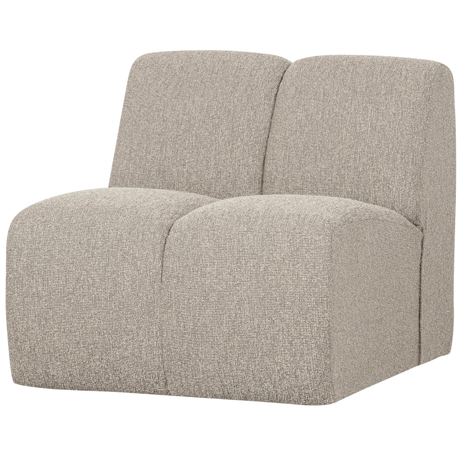 MOJO 1-ZITS ELEMENT BOUCLÉ BEIGE MELANGE
