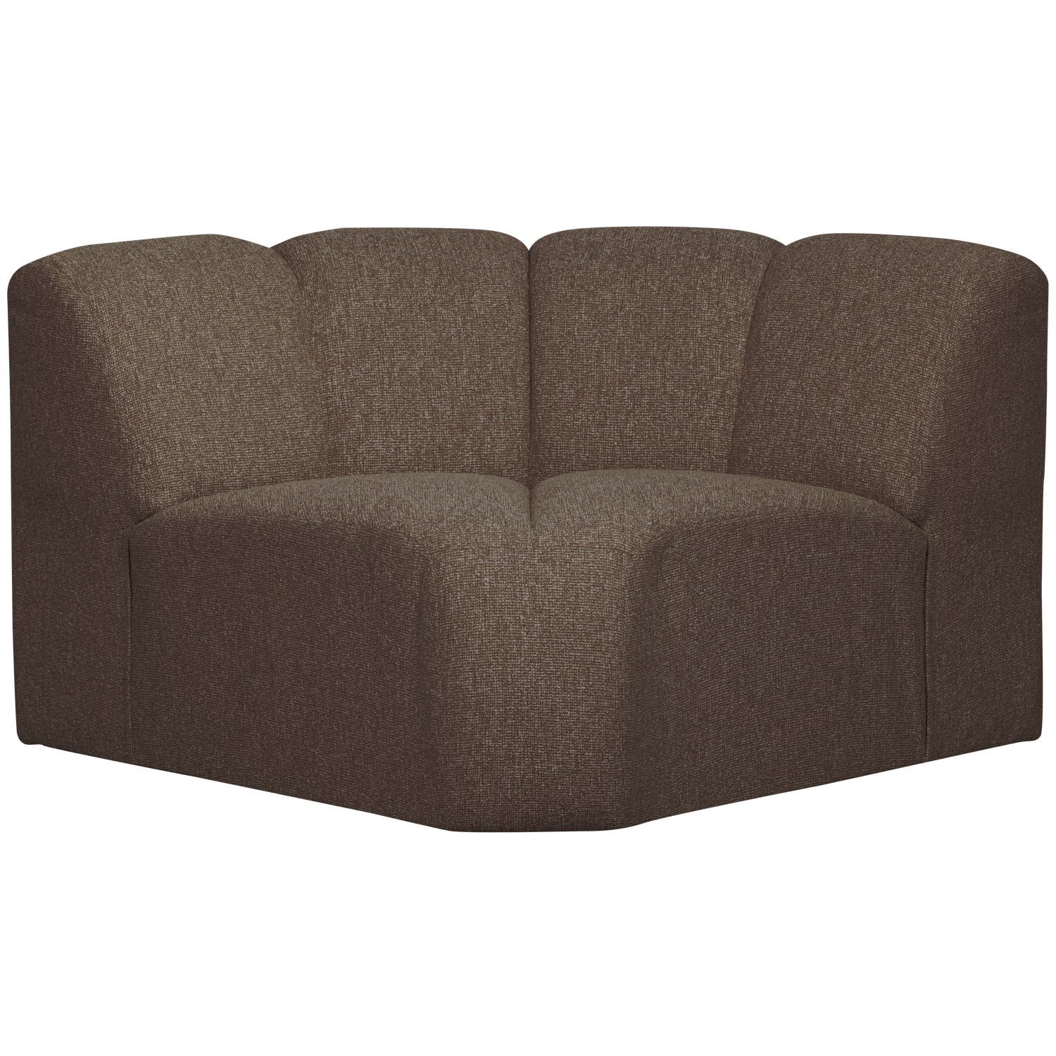 MOJO HOEKELEMENT BOUCLÉ BRUIN MELANGE