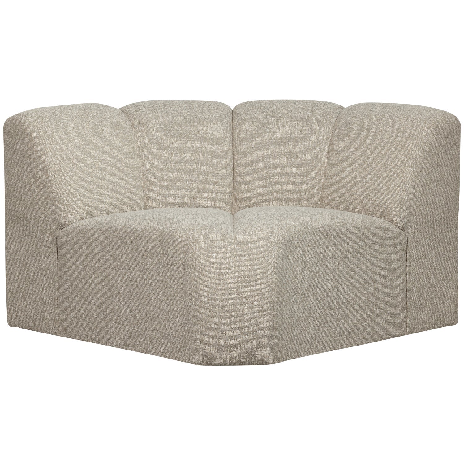 MOJO HOEKELEMENT BOUCLÉ BEIGE MELANGE
