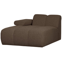 MOJO CHAISE LONGUE ELEMENT LINKS BOUCLÉ BRUIN MELANGE
