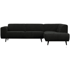 STATEMENT HOEKBANK RECHTS PLATTE BREDE RIB GRAPHITE