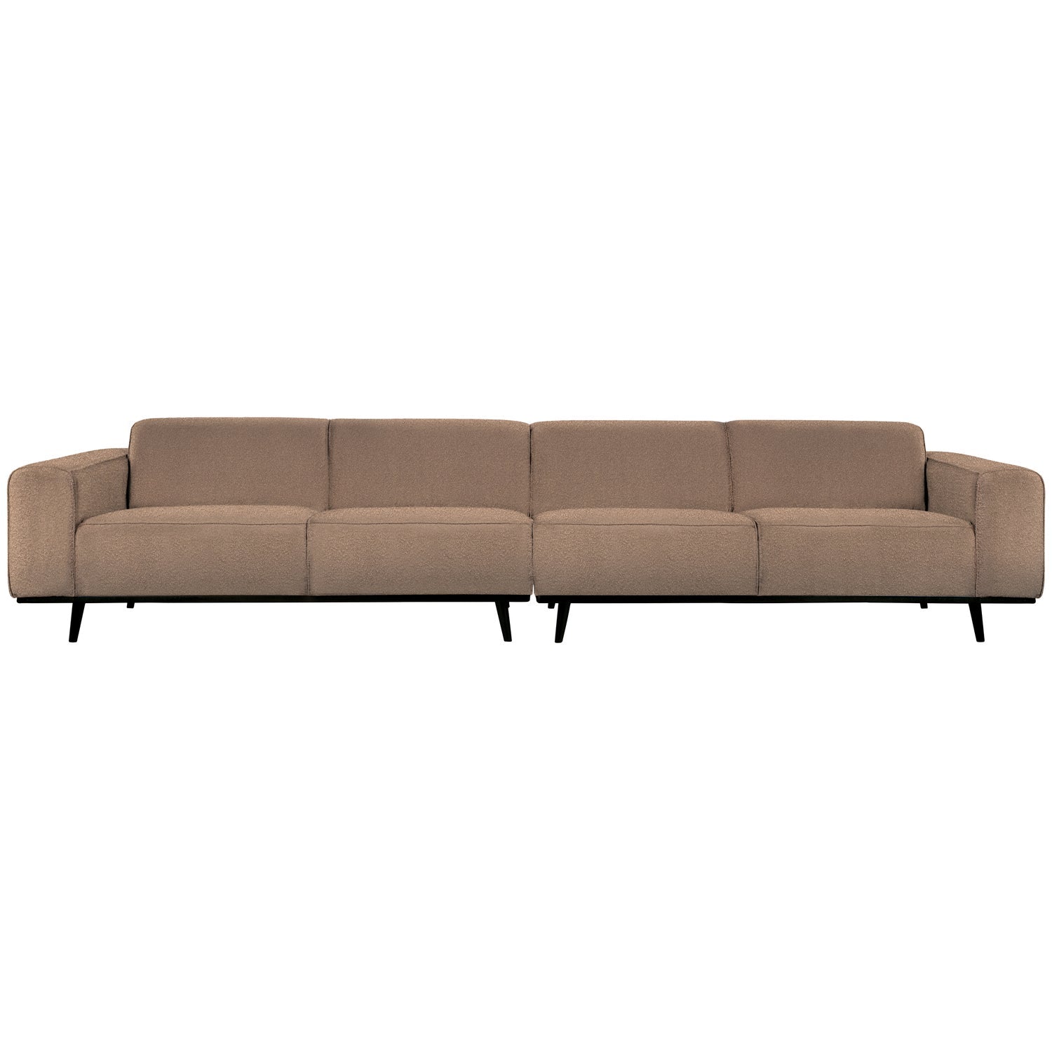 STATEMENT XL 4-ZITS BANK 372 CM BOUCLE NOUGAT