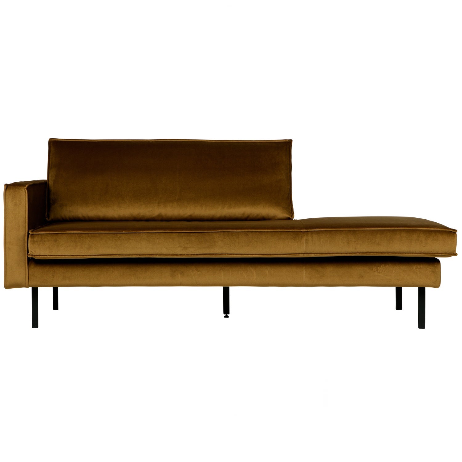 RODEO-DAYBED-LEFT-VELVET-HONINGGEEL