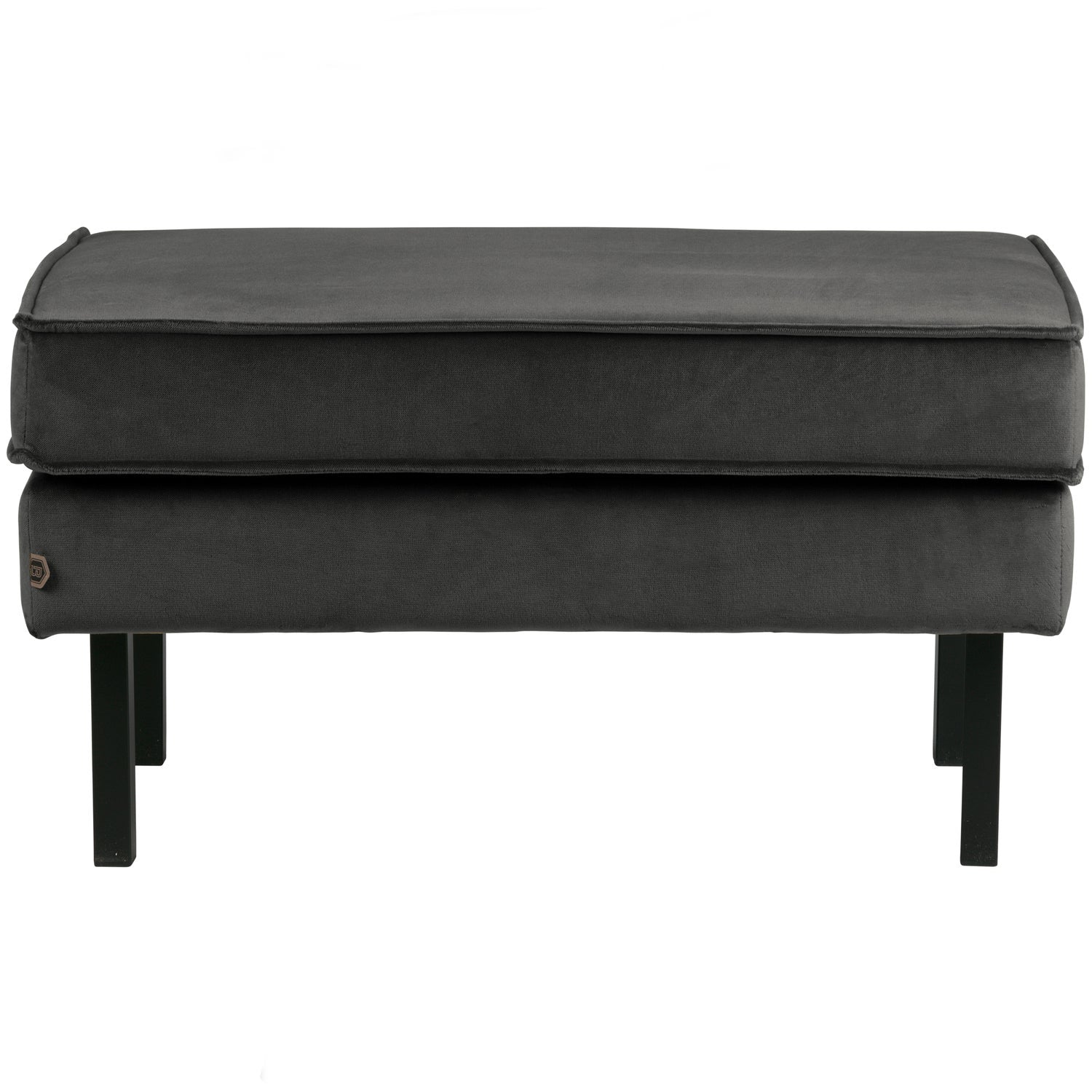 RODEO-HOCKER-OP-POTEN-VELVET-ANTRACIET