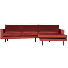 RODEO-CHAISE-LONGUE-RECHTS-VELVET-CHESTNUT