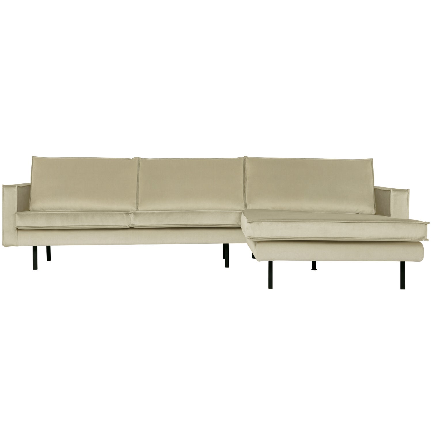 RODEO-CHAISE-LONGUE-RECHTS-VELVET-PISTACHE