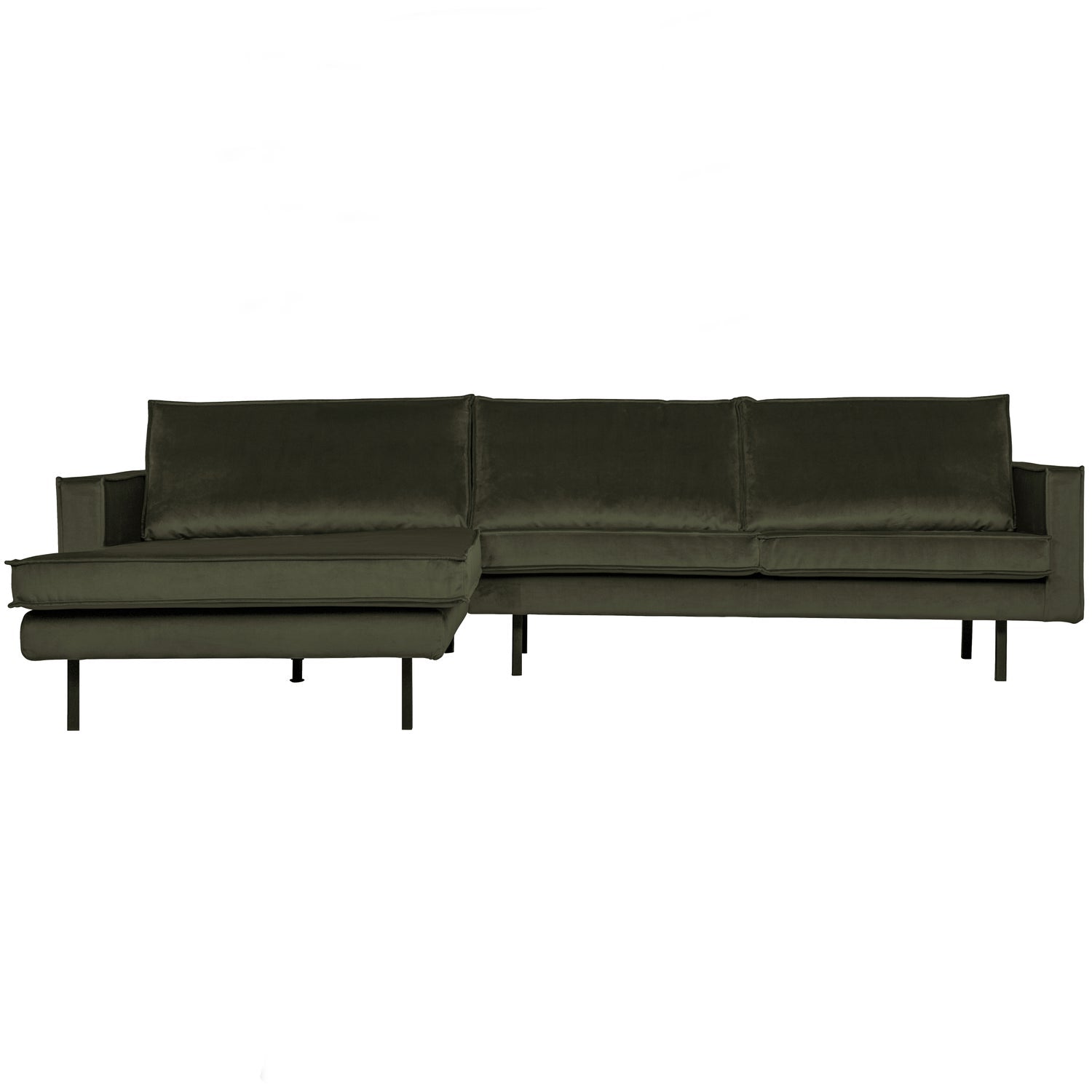 RODEO-CHAISE-LONGUE-LINKS-VELVET-DARK-GREEN-HUNTER