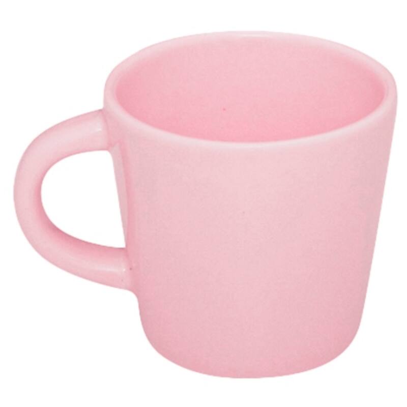 Ceramic Espresso Cup HOT MAMA soft pink 80ml
