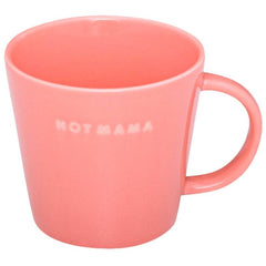Ceramic tea cup HOT MAMA peach 350ml