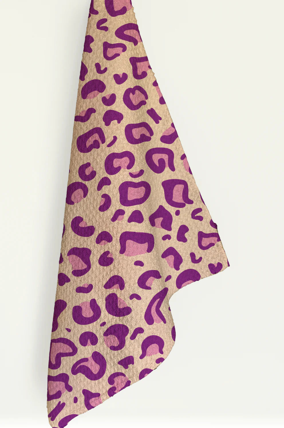 Keukendoek/handdoek - Berry Leopard
