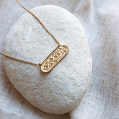 label kiki - Flower market necklace gold