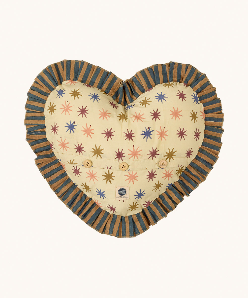 Noa Star Heart Pillow