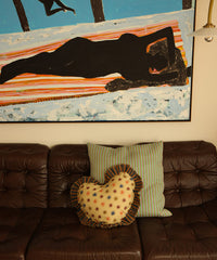 Noa Star Heart Pillow