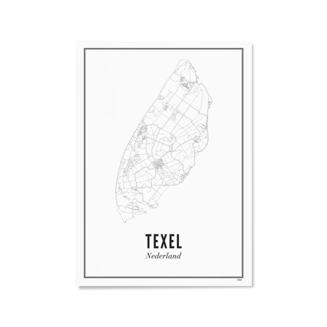 Wijck - Texel poster