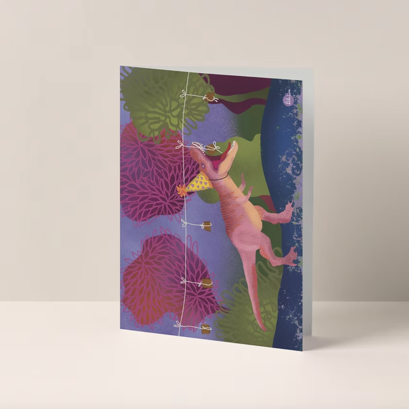 Dino Koekhappen - A6 postkaart