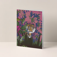 Tijger - A6 postkaart