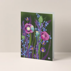 Klaproos - A6 postkaart