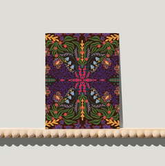 Dark Retro - A6 postkaart