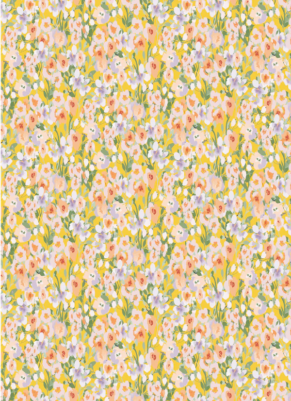 Keukendoek/handdoek - Sun Kissed Petals