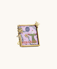 Zodiac Aquarius Frame Mini