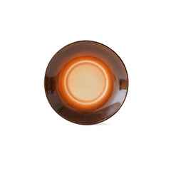 70s ceramics: saucer medium roast