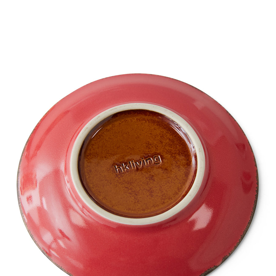 70s ceramics: saucer slow roast