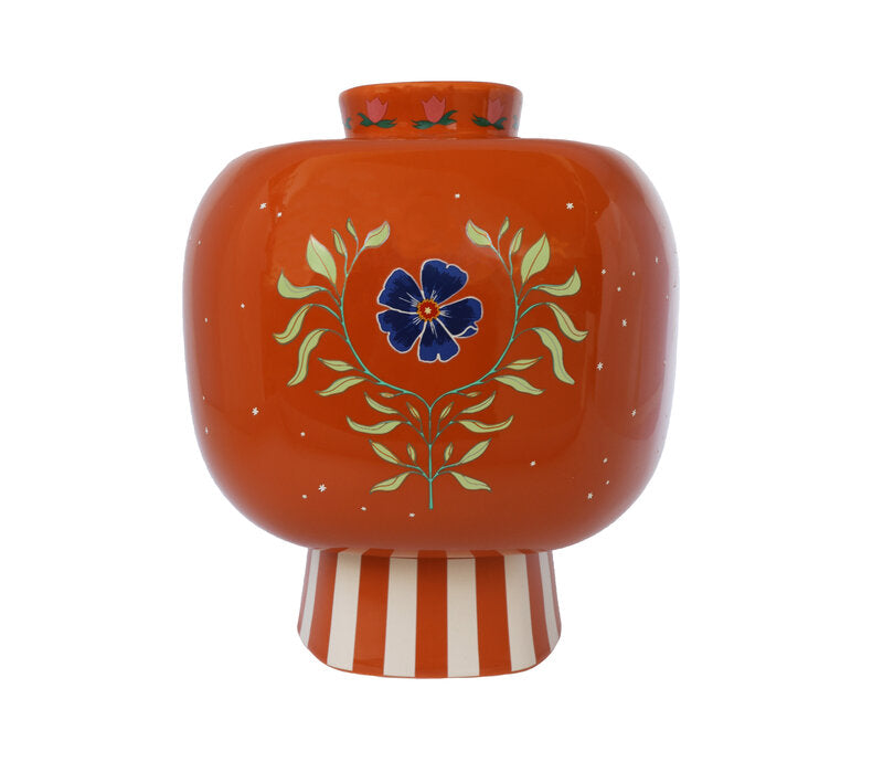 Vaas met Strepen en Symbolen