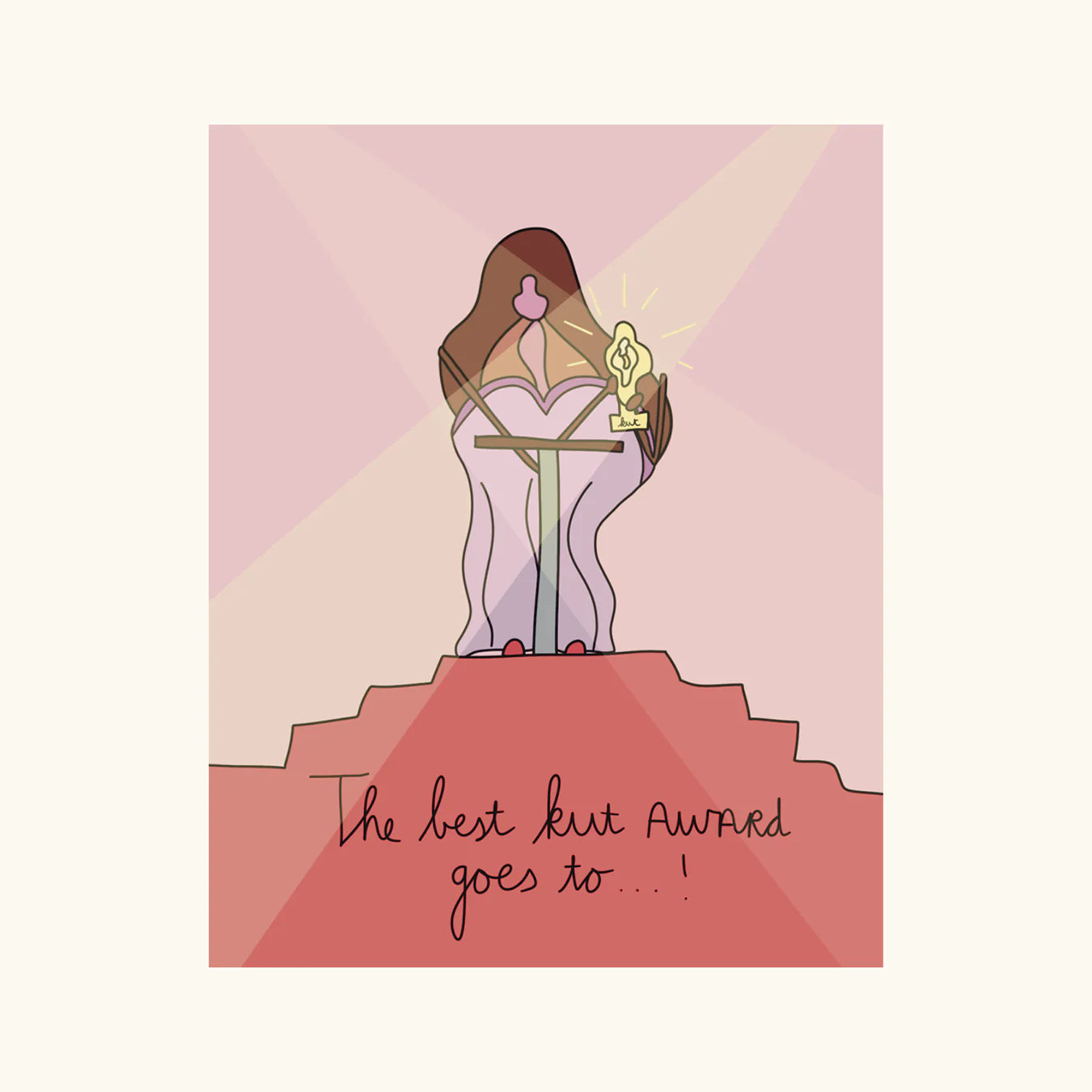 The best kut award goes to...! - Postkaart A6