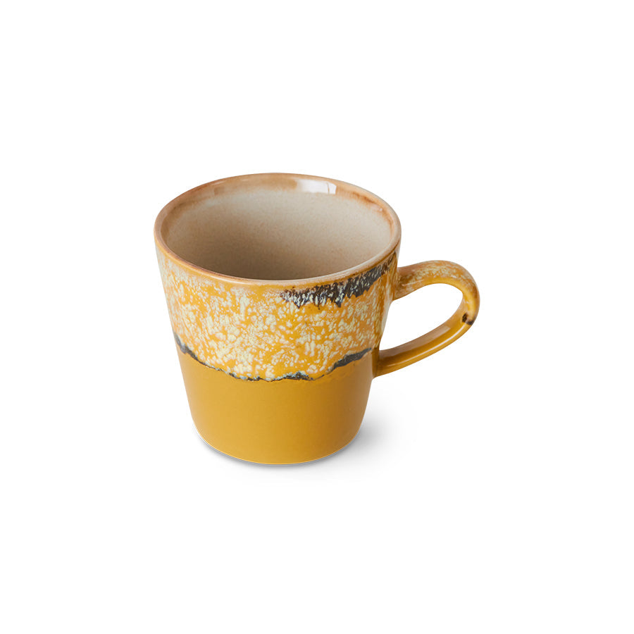 70s ceramics: americano mug sunbeam