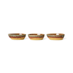 70s ceramics: pasta bowls cove, (set of 2)