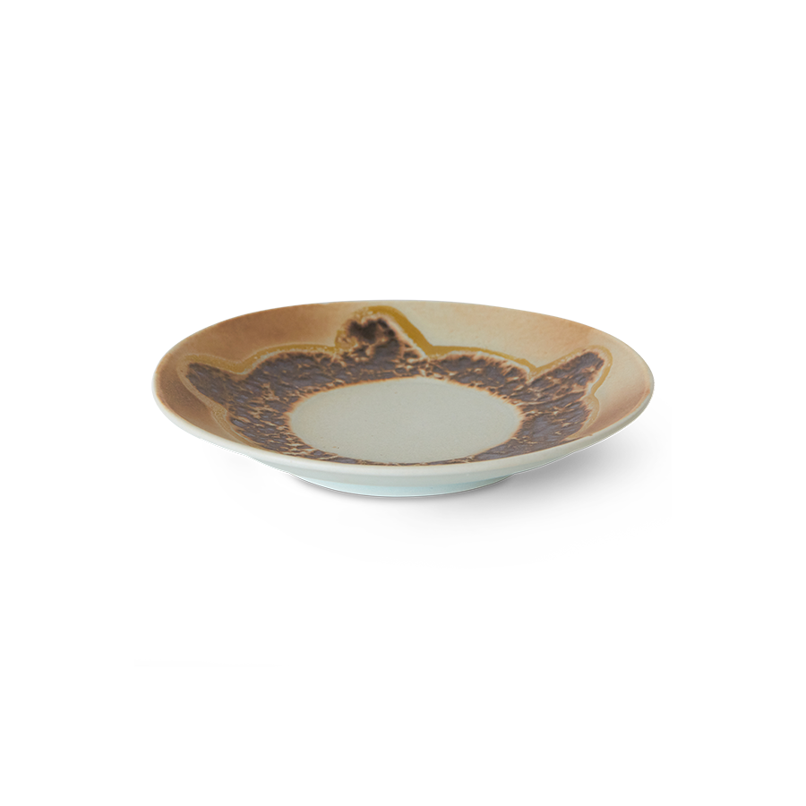 70s ceramics: saucer rocky