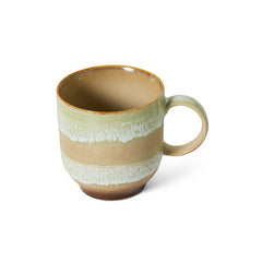 70s ceramics: café mug umber