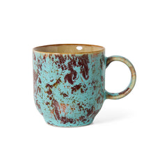 70s ceramics: café mug patina