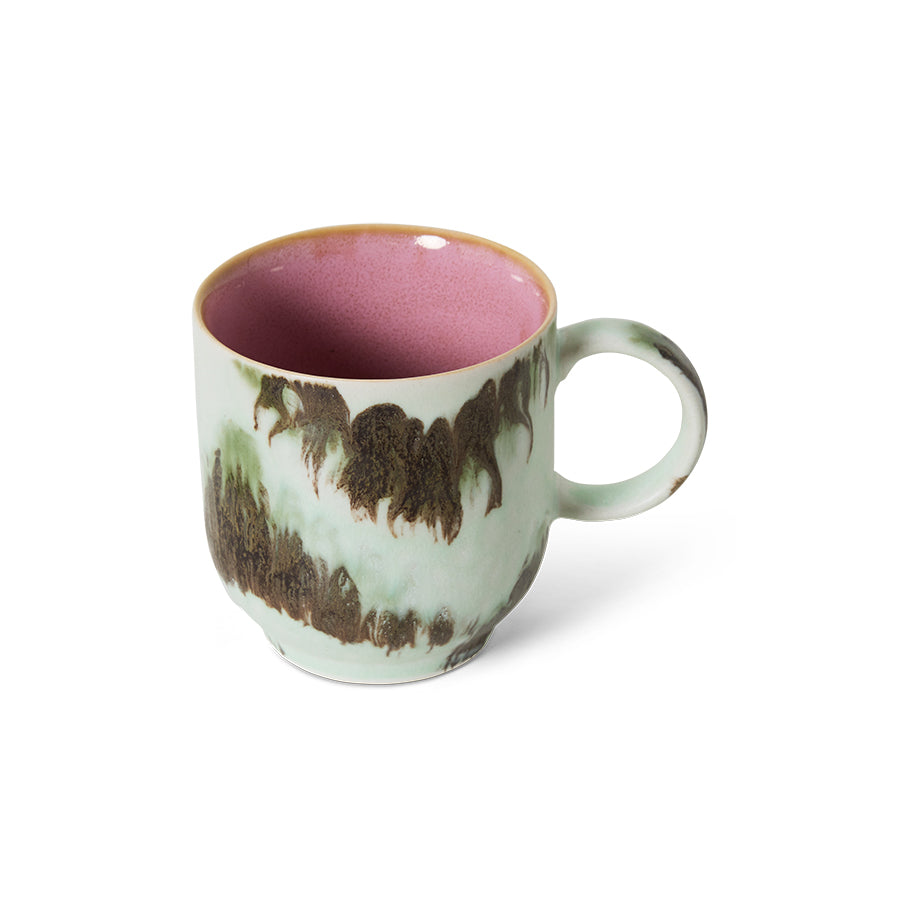 70s ceramics: café mug tide