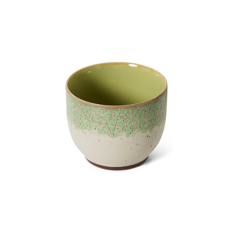 70s ceramics: café cup chalk