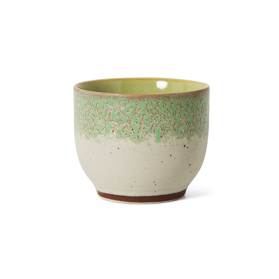 70s ceramics: café cup chalk