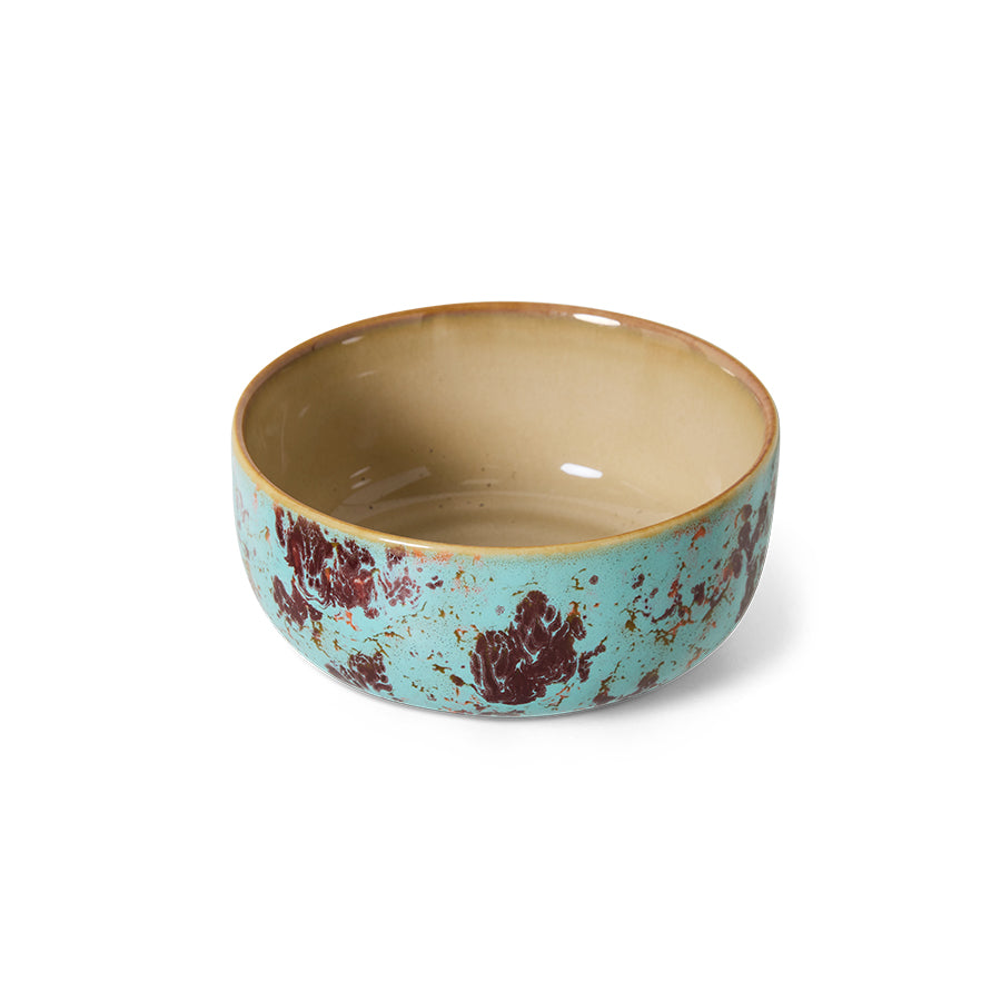 70s ceramics: dessert bowl patina