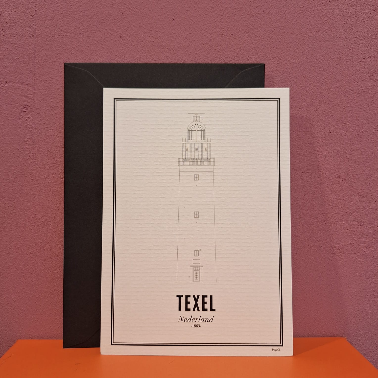 Ansichtkaart Wijck - Texel Vuurtoren