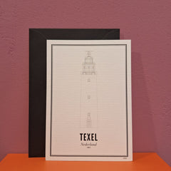 Ansichtkaart Wijck - Texel Vuurtoren