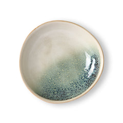 70s ceramics: curry bowls, mist (set of 2)